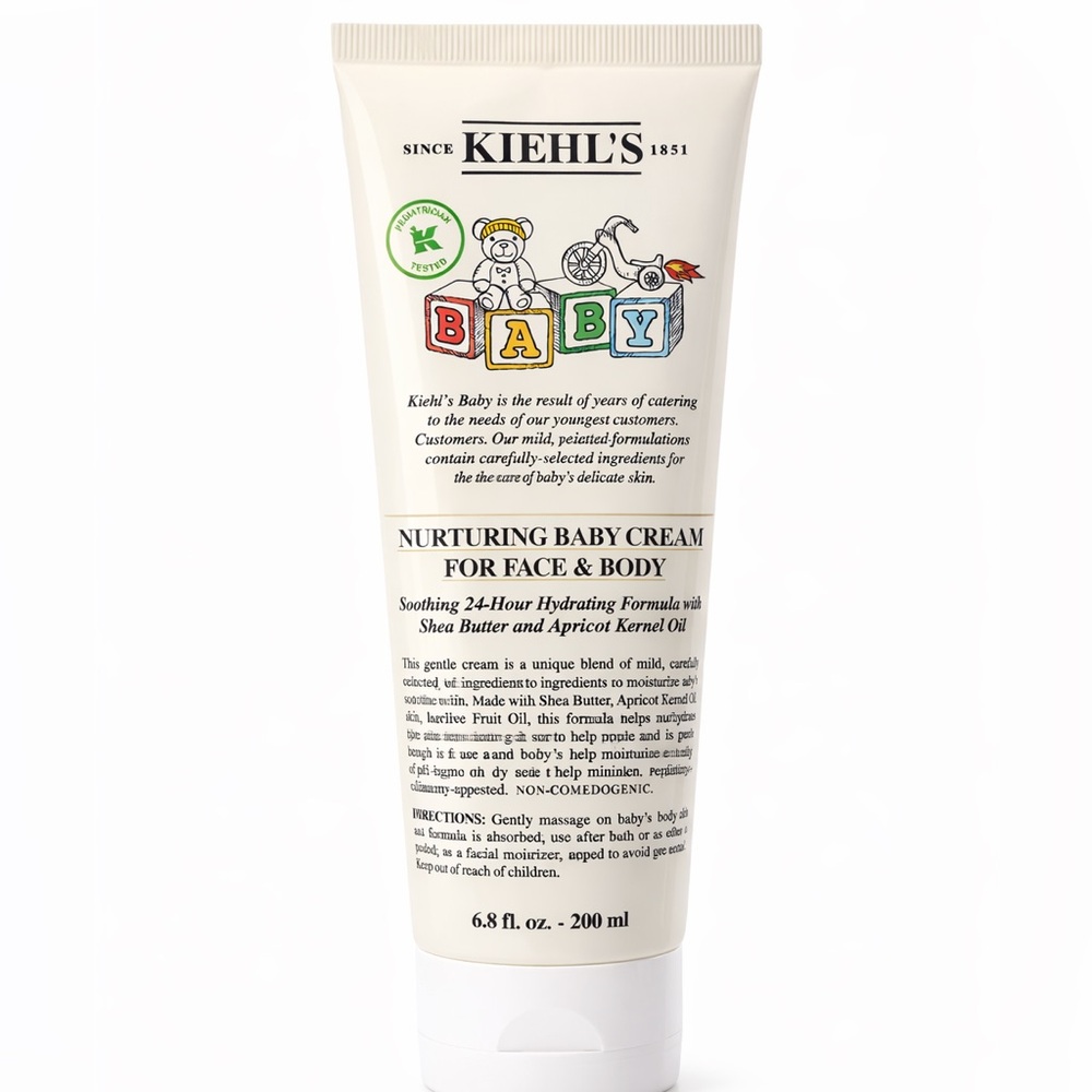 Kiehl’s Baby Nurturing Baby Cream Face &‎ Body 6.8 oz New